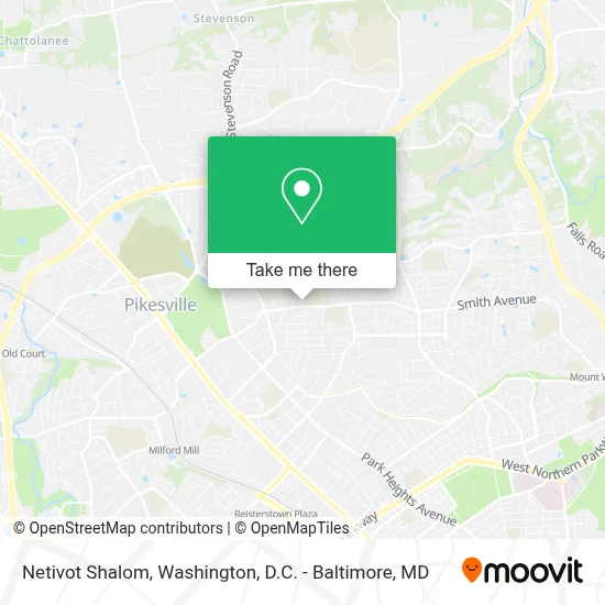 Netivot Shalom map