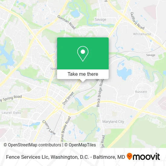 Fence Services Llc map