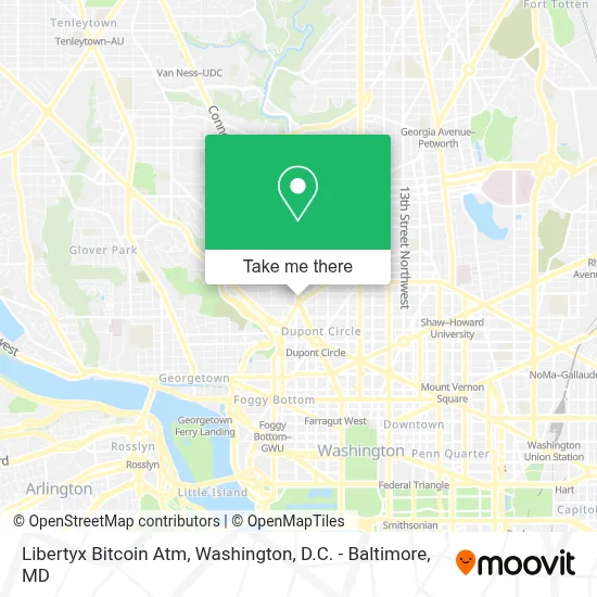Libertyx Bitcoin Atm map