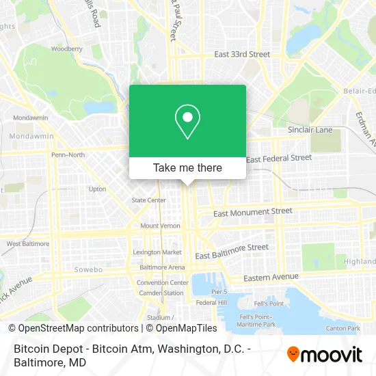 Bitcoin Depot - Bitcoin Atm map