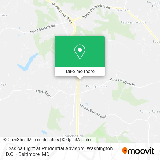 Jessica Light at Prudential Advisors map