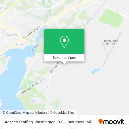 Adecco Staffing map