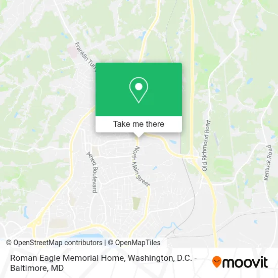 Roman Eagle Memorial Home map