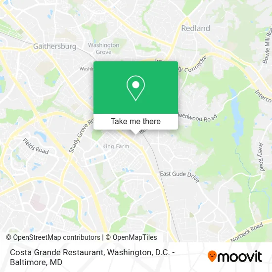 Costa Grande Restaurant map