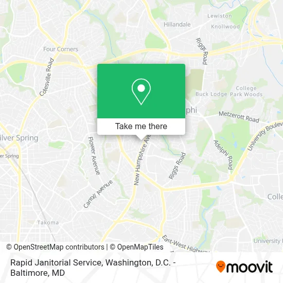 Rapid Janitorial Service map