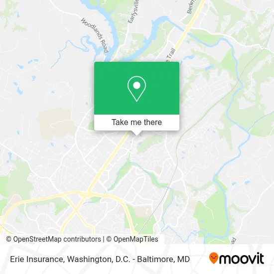Erie Insurance map