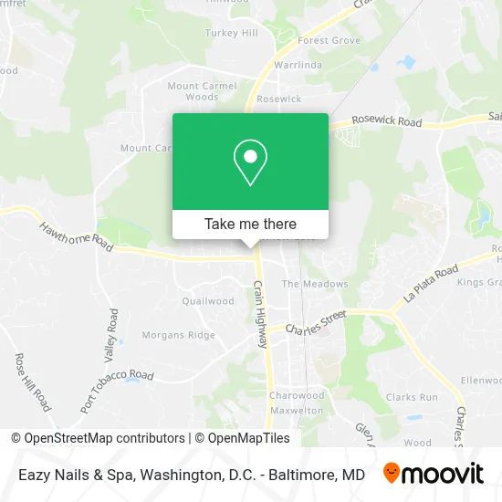 Eazy Nails & Spa map