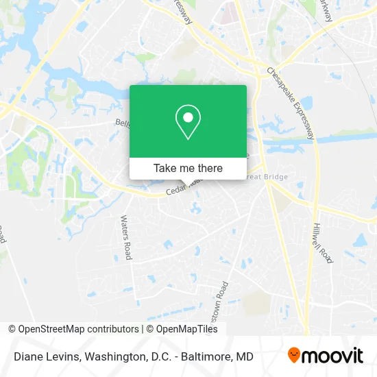 Diane Levins map