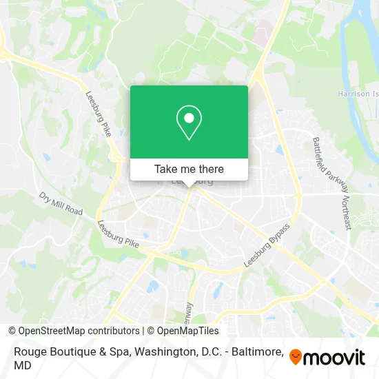 Rouge Boutique & Spa map