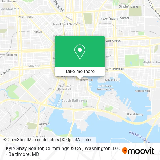 Kyle Shay Realtor, Cummings & Co. map