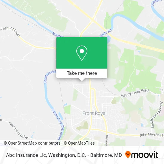 Abc Insurance Llc map