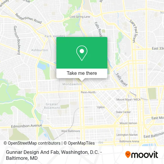 Gunnar Design And Fab map