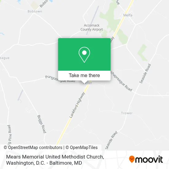 Mears Memorial United Methodist Church map