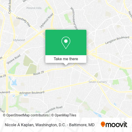 Nicole A Kaplan map