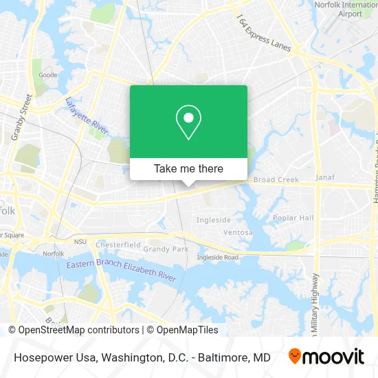Hosepower Usa map