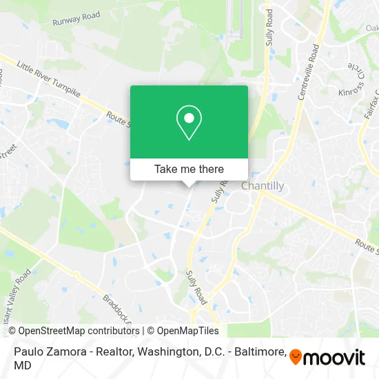 Paulo Zamora - Realtor map