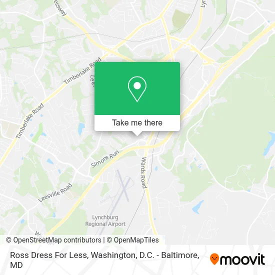 Ross Dress For Less map