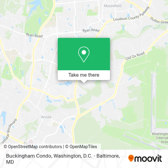 Buckingham Condo map