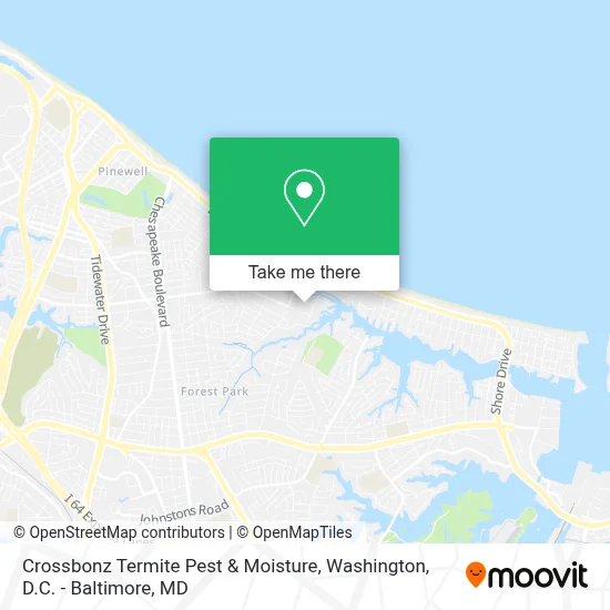 Crossbonz Termite Pest & Moisture map