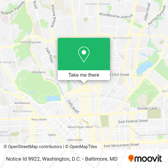 Notice Id 9922 map