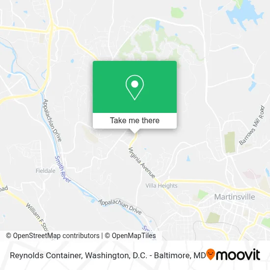 Reynolds Container map