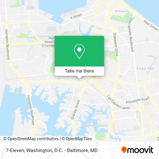 7-Eleven map