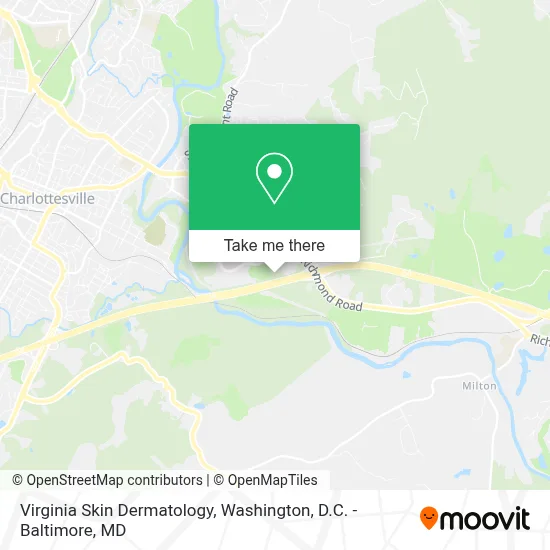 Virginia Skin Dermatology map