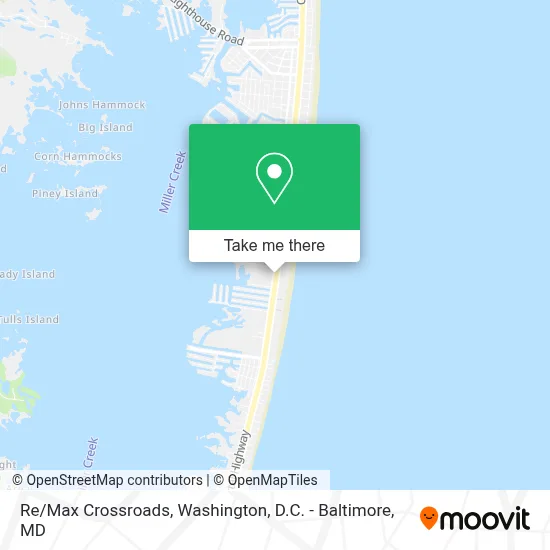 Re/Max Crossroads map