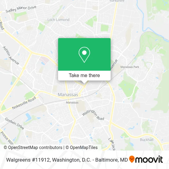 Walgreens #11912 map
