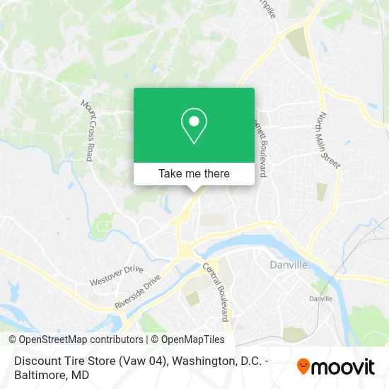 Discount Tire Store (Vaw 04) map