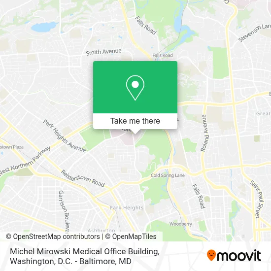 Michel Mirowski Medical Office Building map