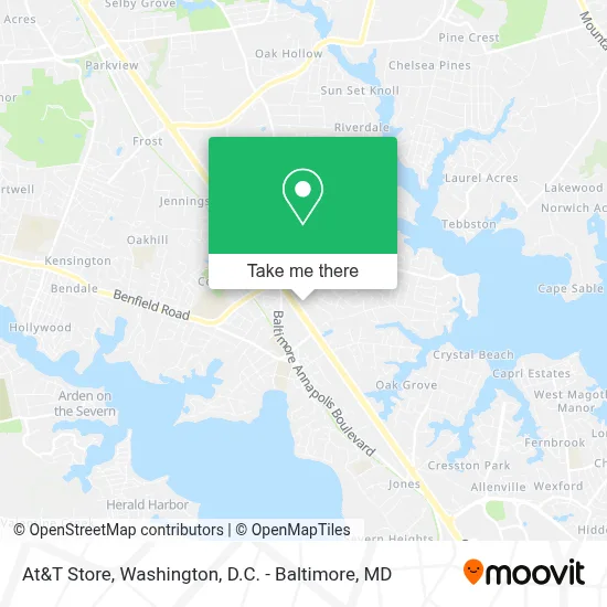 At&T Store map