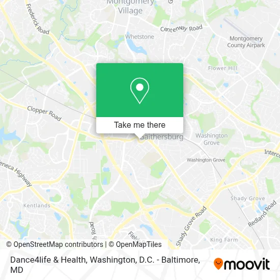 Dance4life & Health map