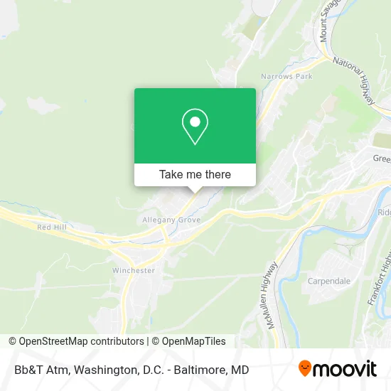 Bb&T Atm map