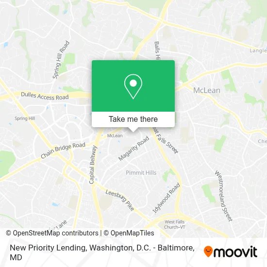 New Priority Lending map