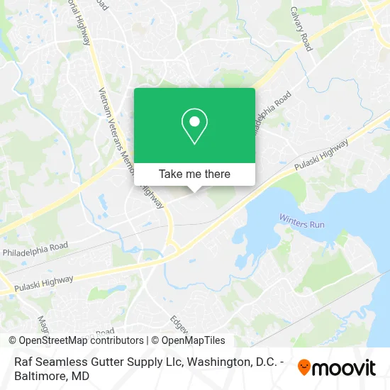 Raf Seamless Gutter Supply Llc map