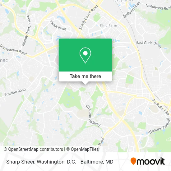 Sharp Sheer map