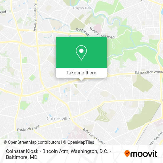 Coinstar Kiosk - Bitcoin Atm map