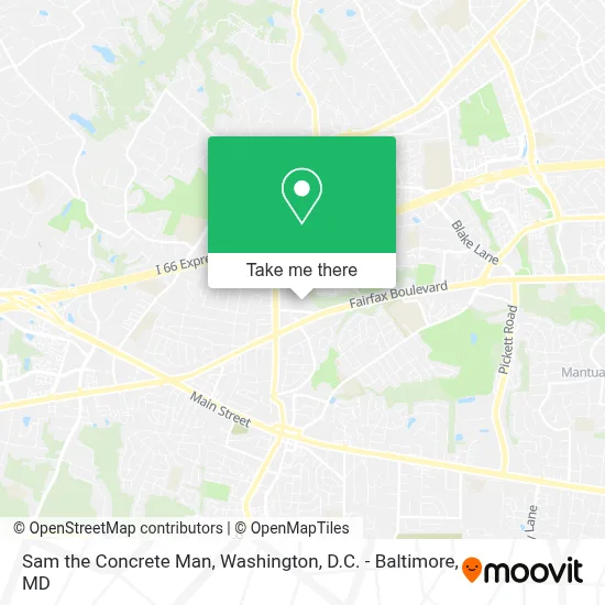 Sam the Concrete Man map
