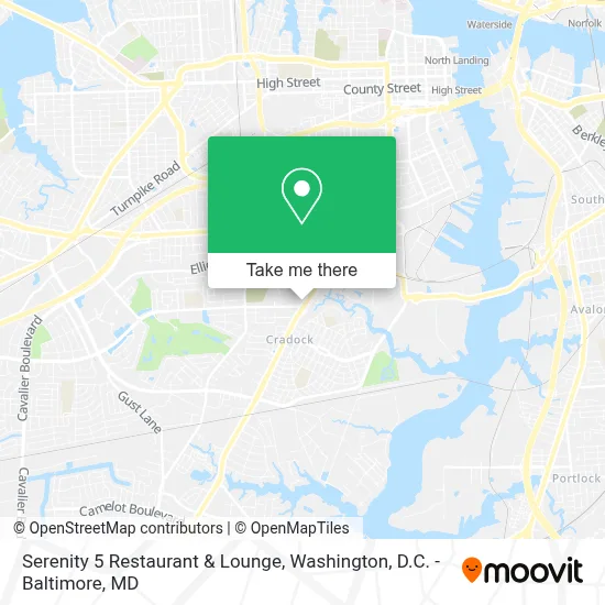 Serenity 5 Restaurant & Lounge map