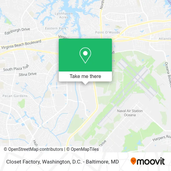 Closet Factory map