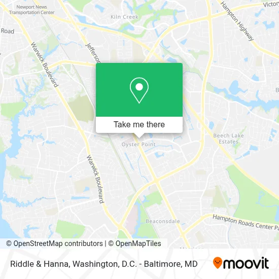 Riddle & Hanna map