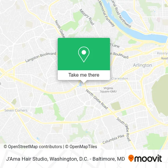 J'Ama Hair Studio map