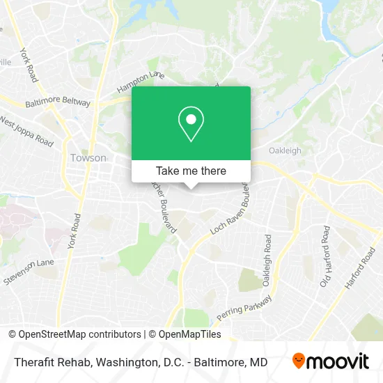 Therafit Rehab map