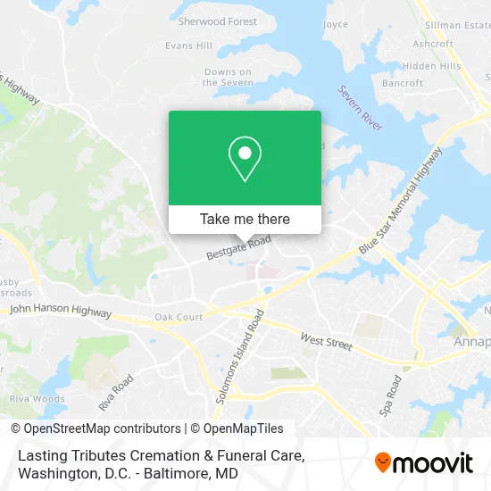 Lasting Tributes Cremation & Funeral Care map