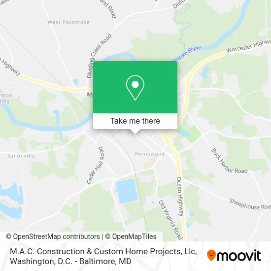 M.A.C. Construction & Custom Home Projects, Llc map