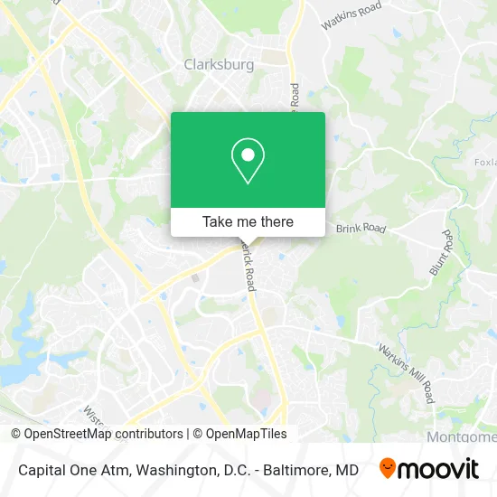 Capital One Atm map