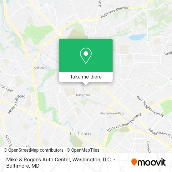 Mike & Roger's Auto Center map