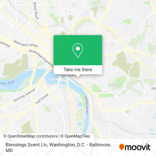 Blessings Scent Llc map