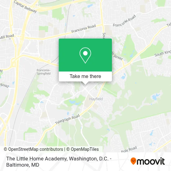 The Little Home Academy map